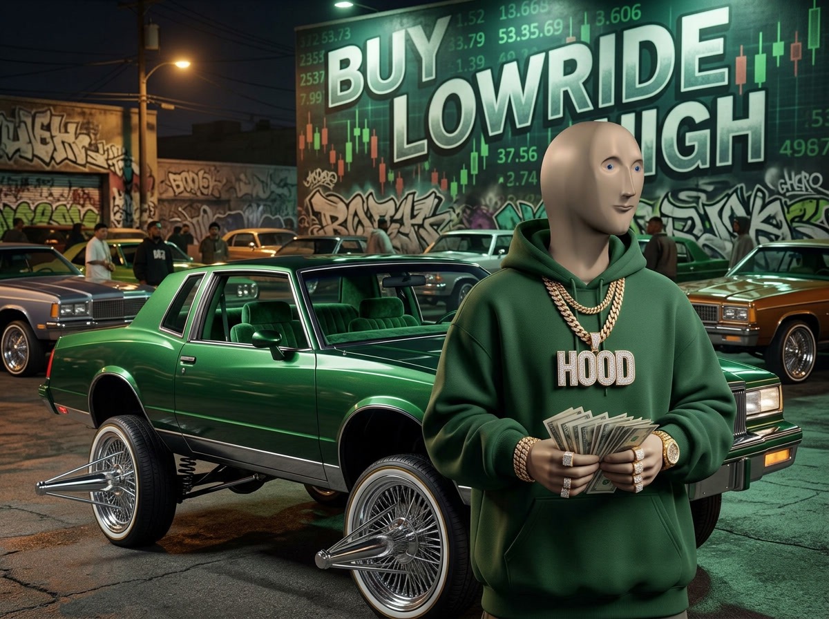 HOODSTONK at a nighttime neighborhood car meet